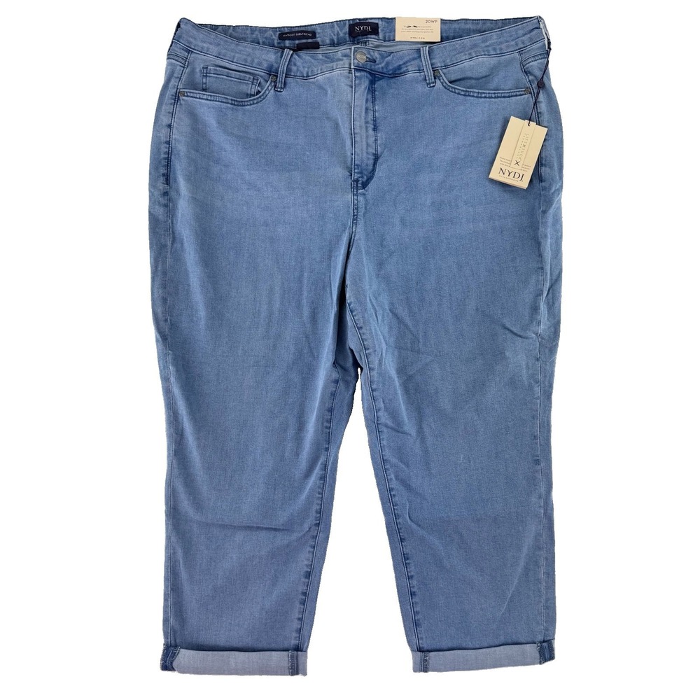 NYDJ Margot Girlfriend Cool Embrace Jeans 20WP Kingston Blue